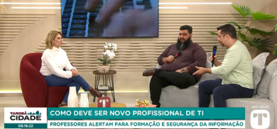 Foto Entrevista no programa Tarobá Cidade (SET/2026)