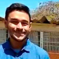 Foto de nosso aluno do curso de programação WEB com PHP Marcus Vinícius Chaves